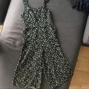 Floral jumpsuit - cullottes